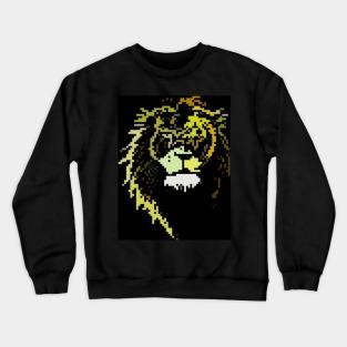 Pixel lion Crewneck Sweatshirt